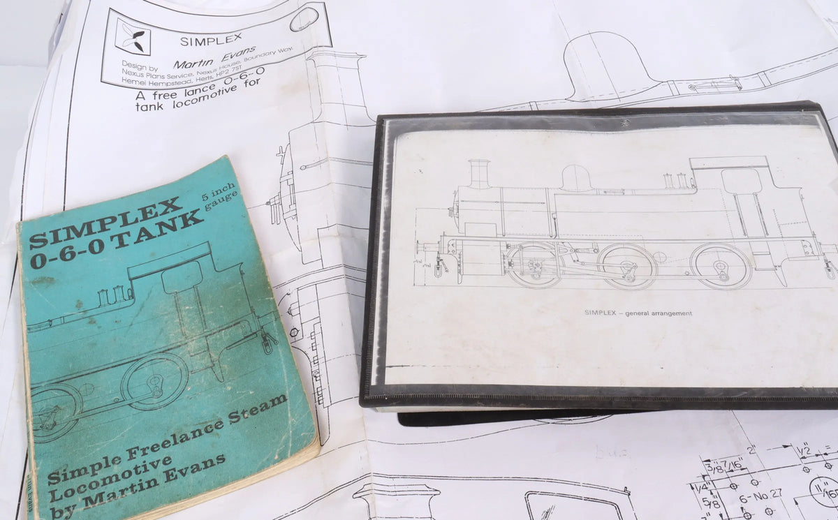 5 inch gauge "Simplex " with commercial boiler