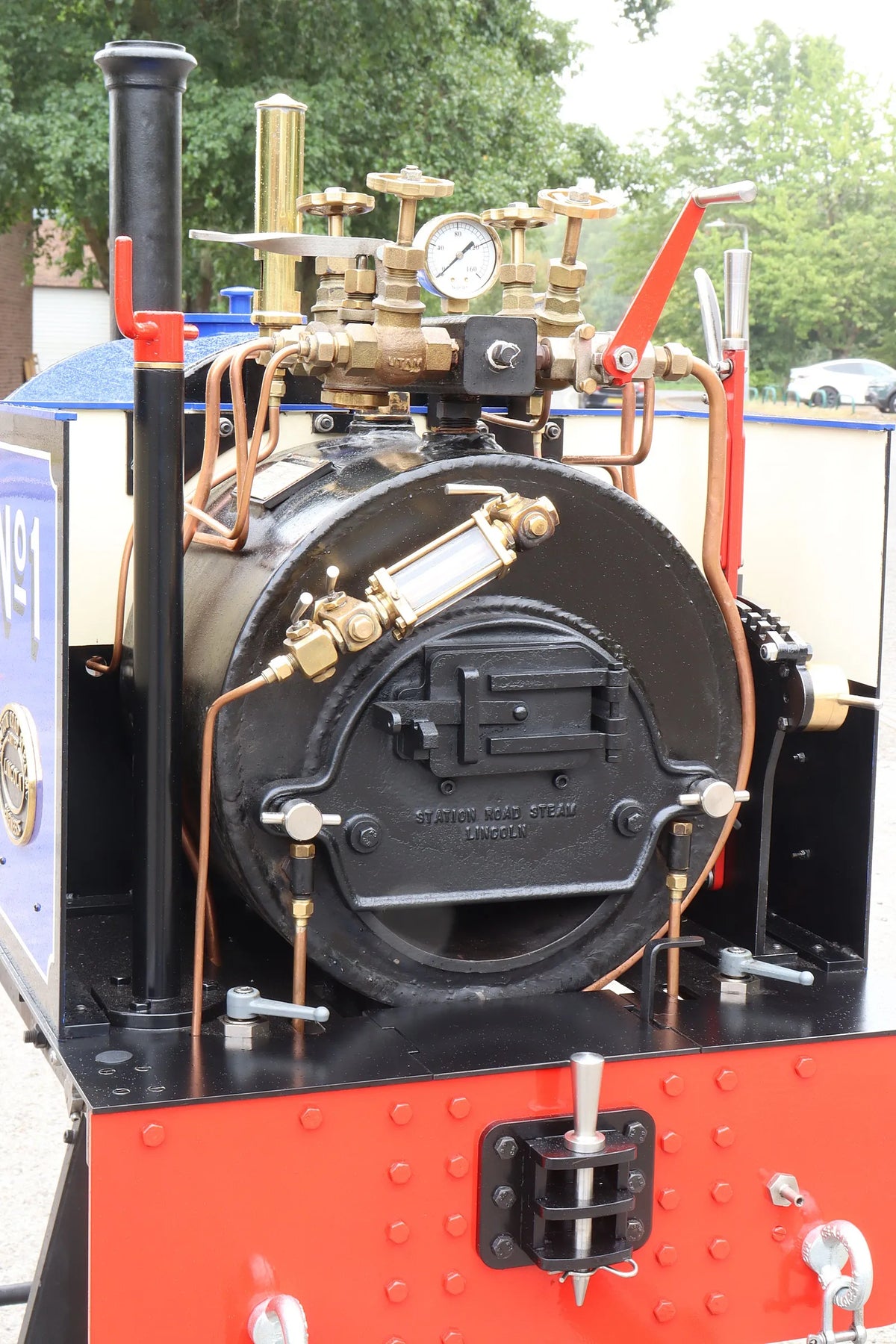 7 1/4 inch gauge Stafford 0-4-0ST, works number 1409