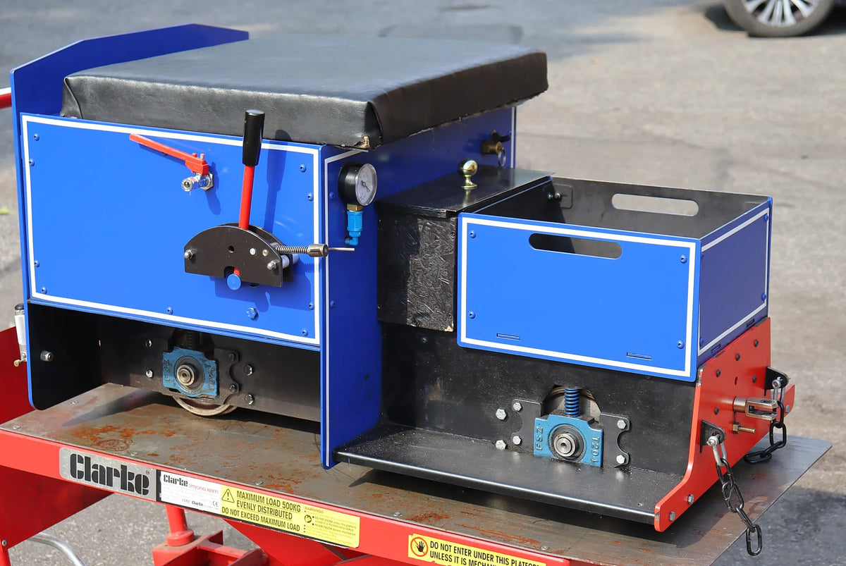 7 1/4 inch narrow gauge braked riding truck