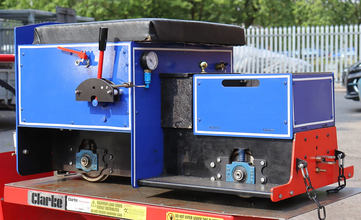 7 1/4 inch narrow gauge braked riding truck