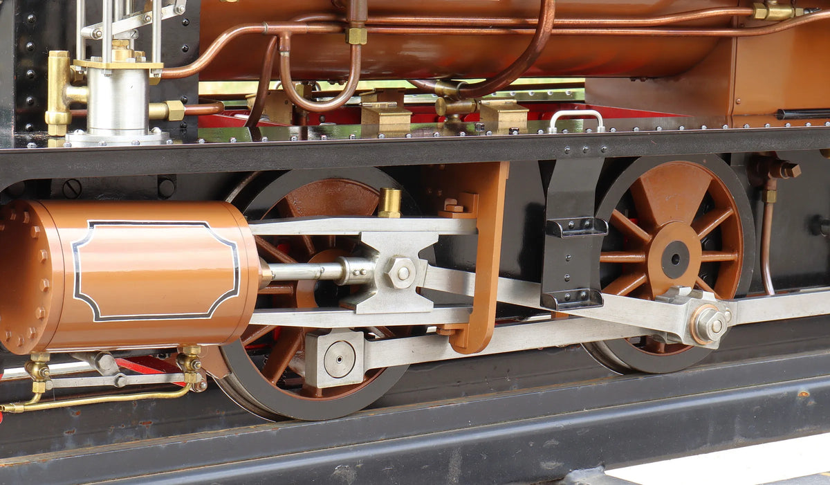 7 1/4 inch gauge "Holmside" 0-6-0ST with tender