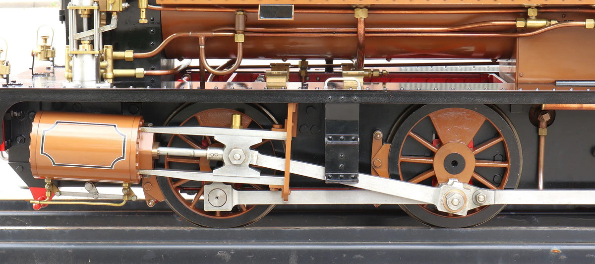 7 1/4 inch gauge "Holmside" 0-6-0ST with tender