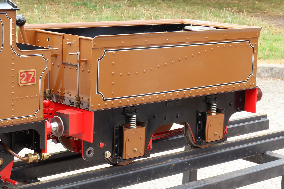 7 1/4 inch gauge "Holmside" 0-6-0ST with tender