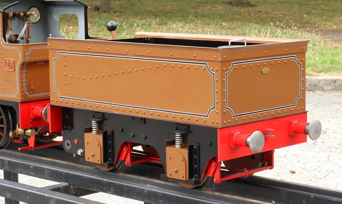 7 1/4 inch gauge "Holmside" 0-6-0ST with tender