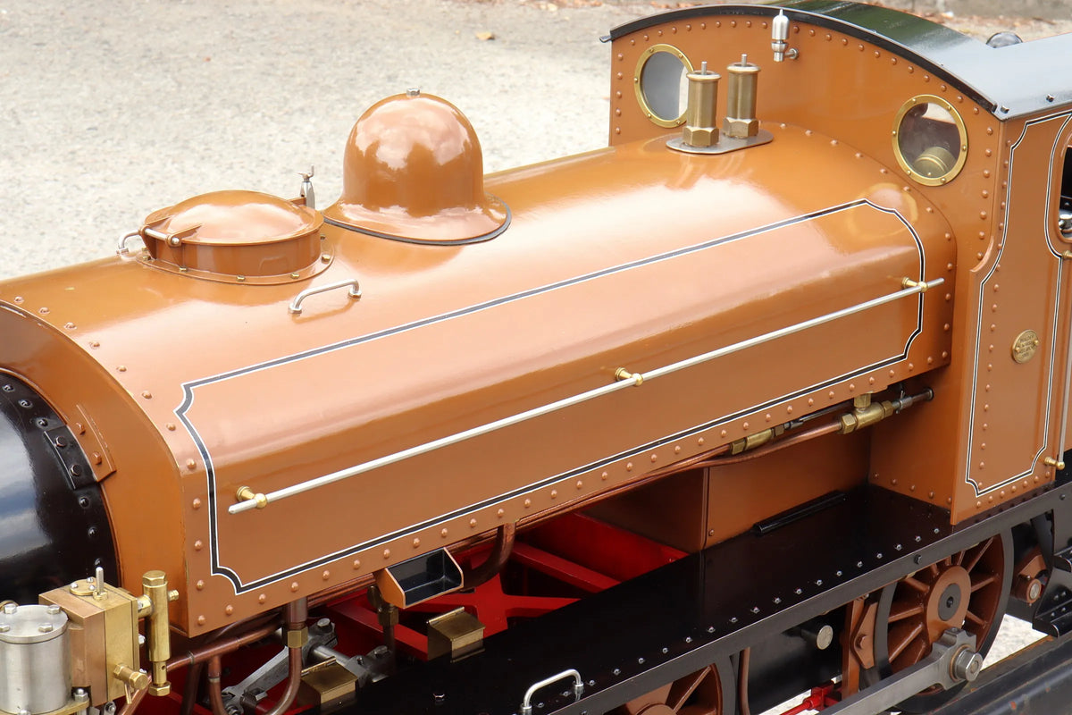 7 1/4 inch gauge "Holmside" 0-6-0ST with tender