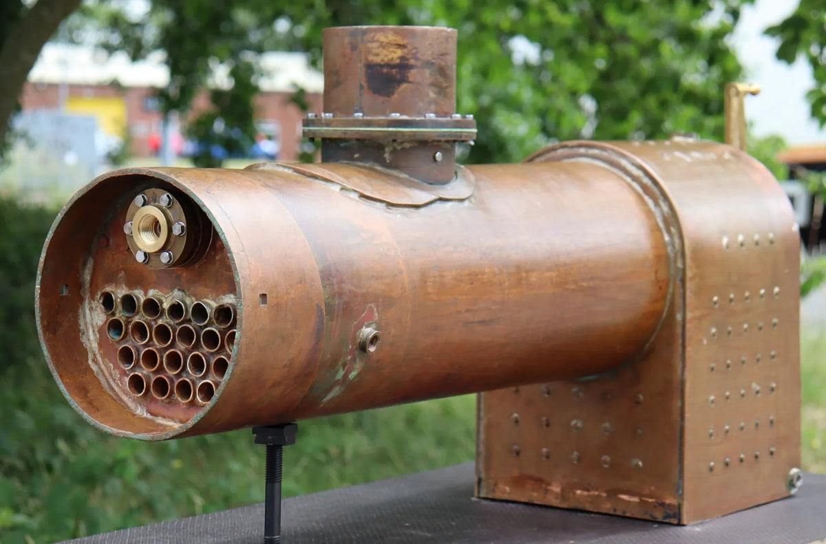 4 inch scale Hunslet boiler