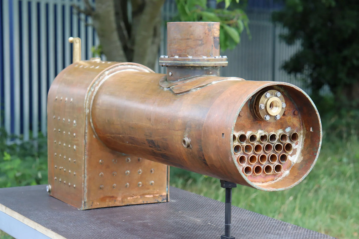 4 inch scale Hunslet boiler