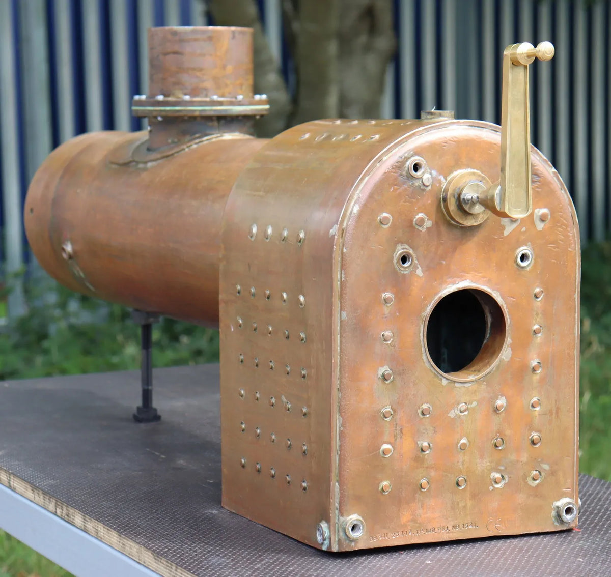 4 inch scale Hunslet boiler