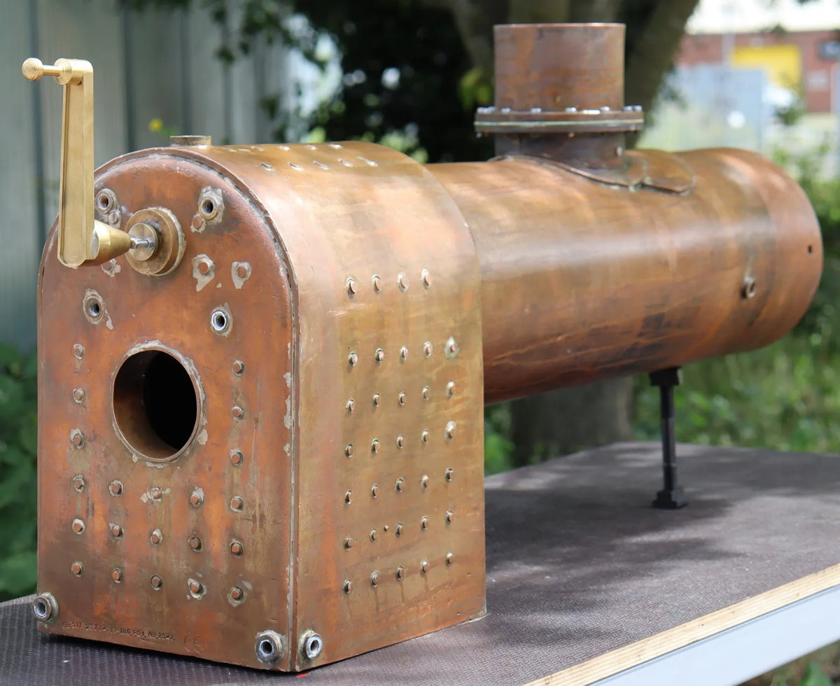 4 inch scale Hunslet boiler