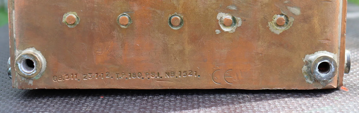 4 inch scale Hunslet boiler