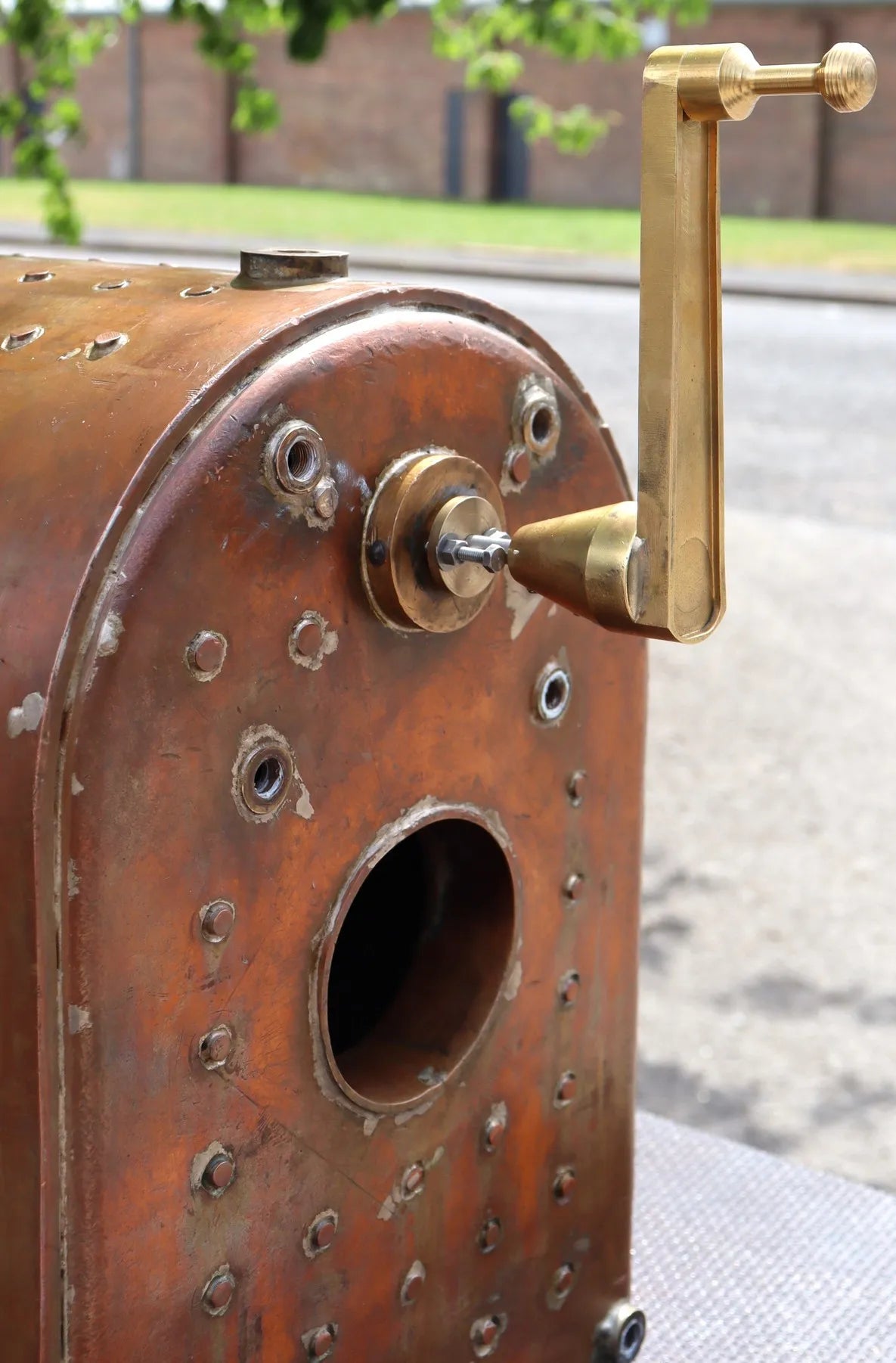 4 inch scale Hunslet boiler