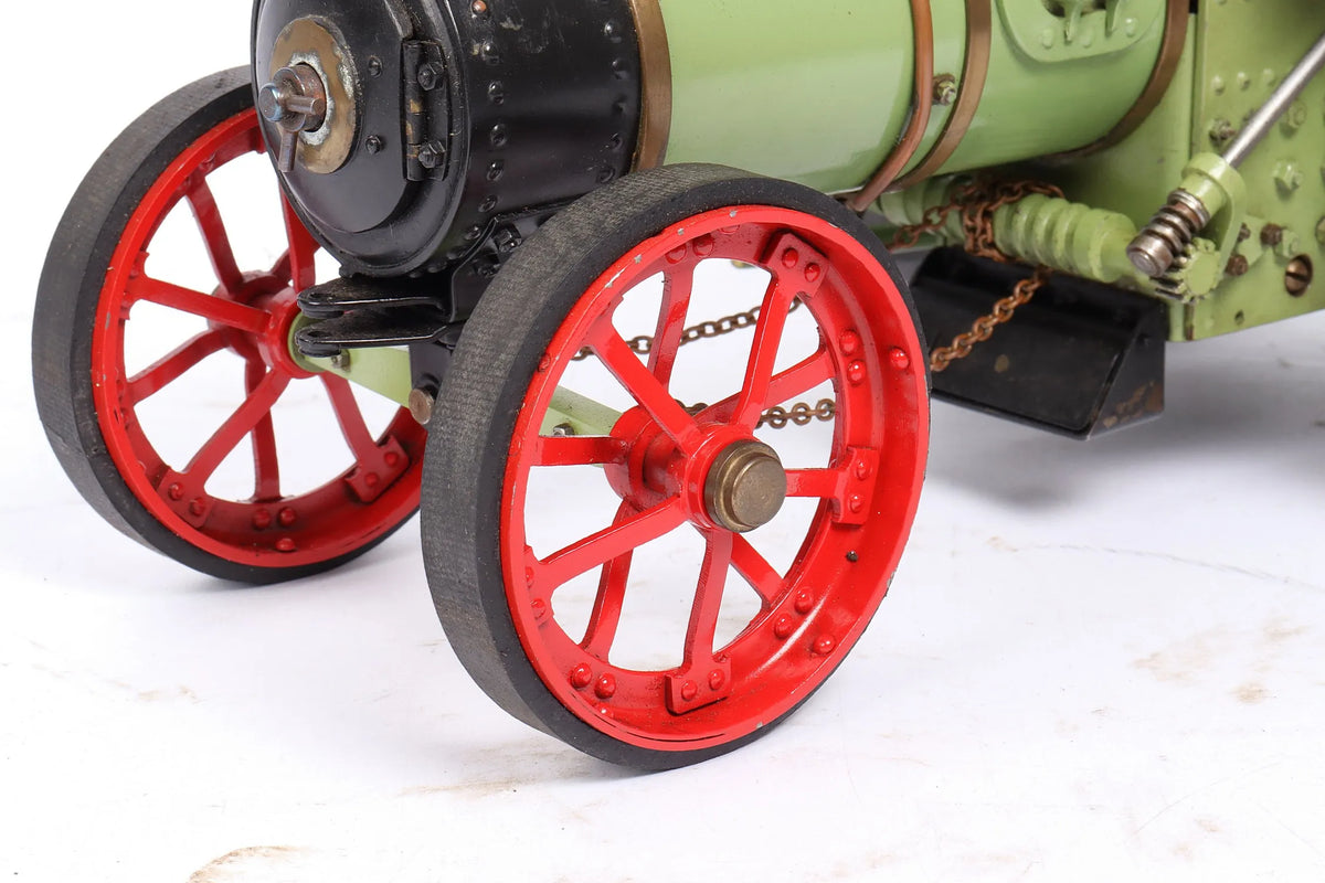 3/4 inch scale road locomotive with low loader