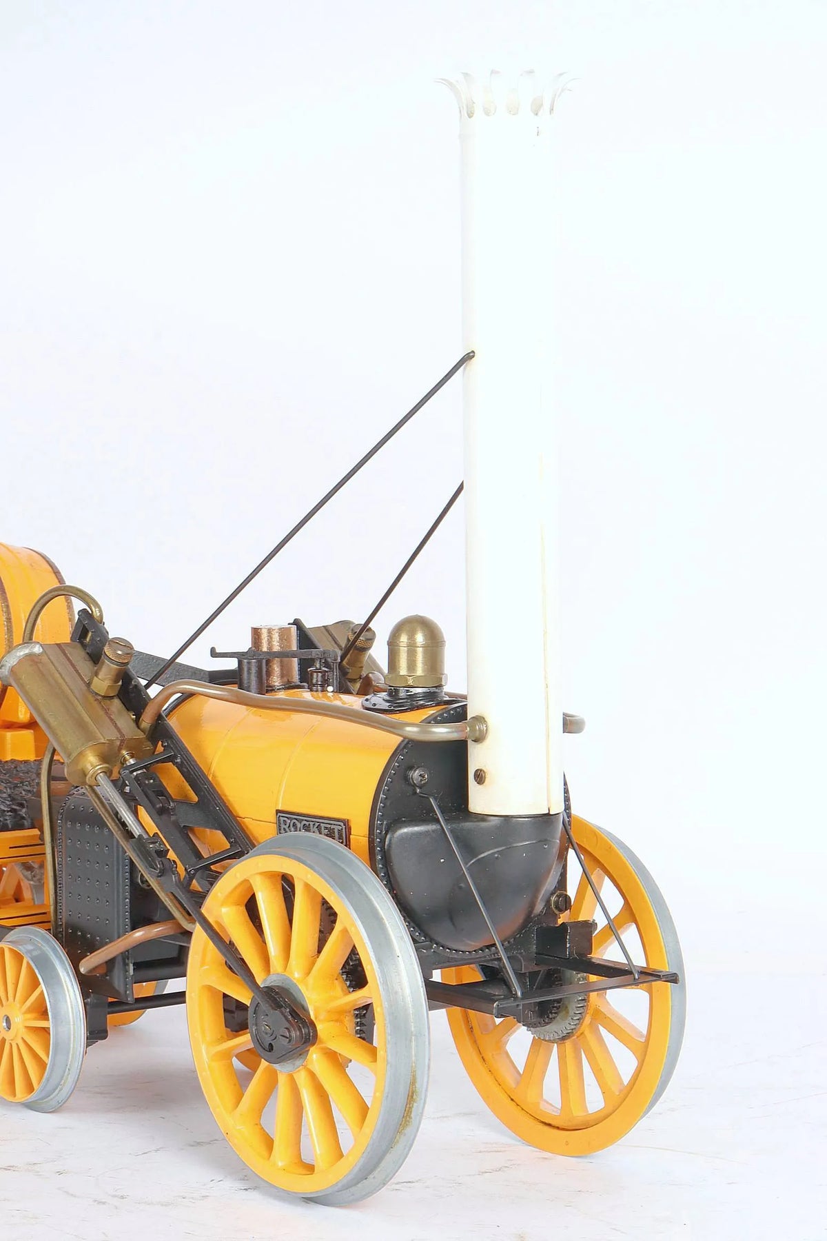 3 1/2 inch gauge Hornby "Rocket" with coach & track
