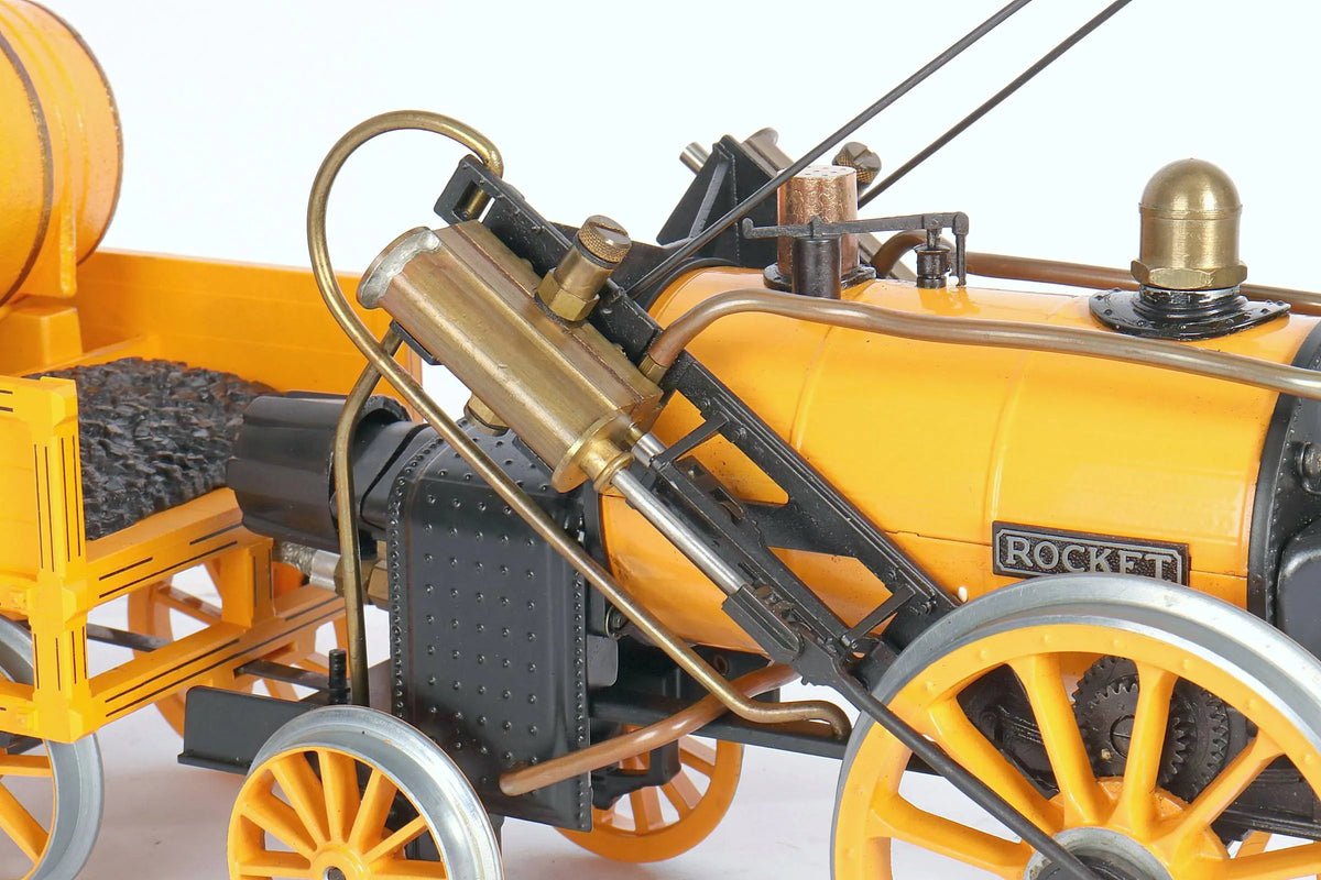 3 1/2 inch gauge Hornby "Rocket" with coach & track