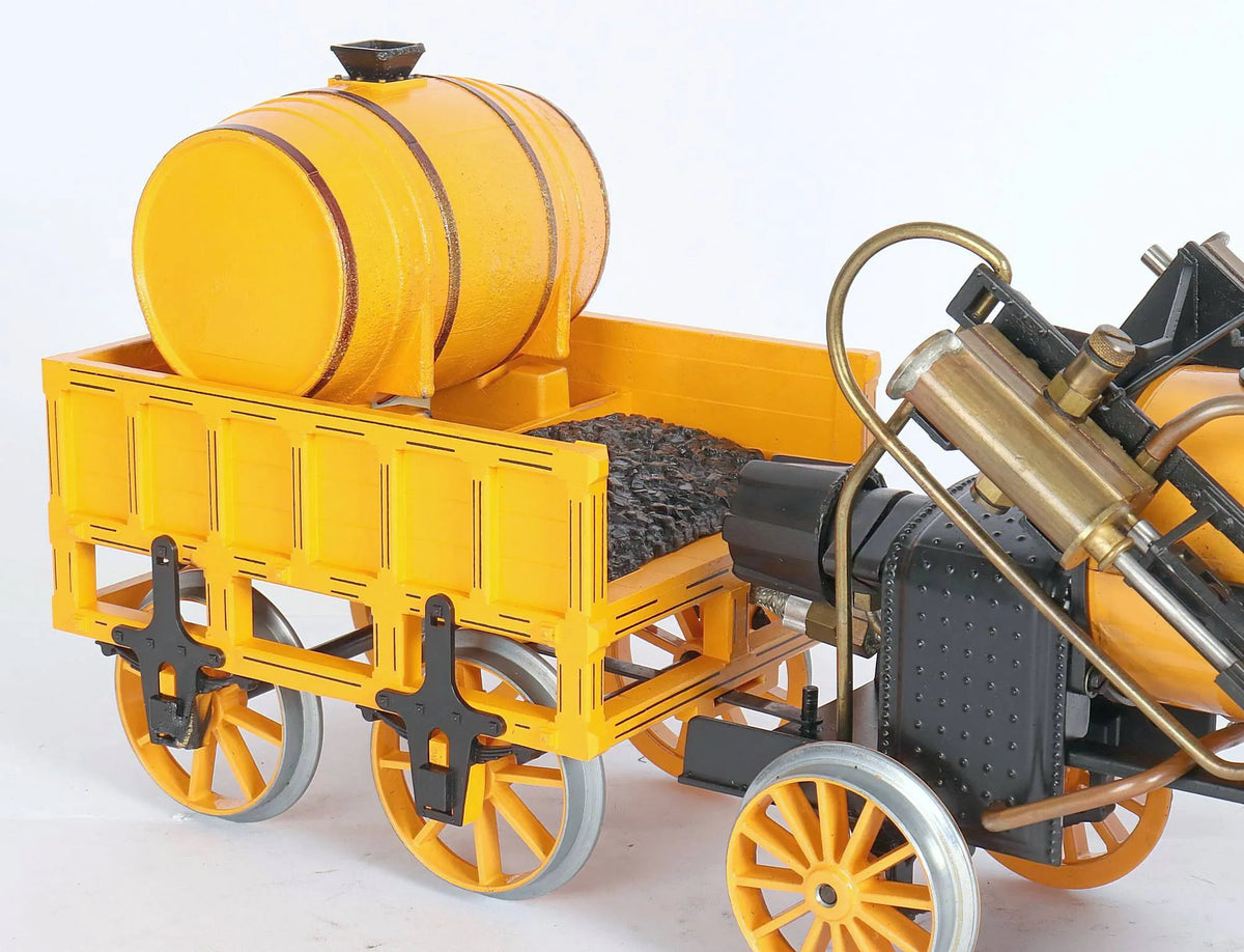 3 1/2 inch gauge Hornby "Rocket" with coach & track