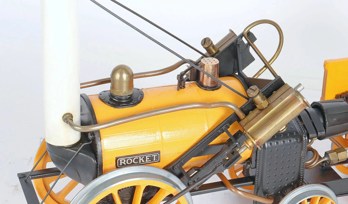 3 1/2 inch gauge Hornby "Rocket" with coach & track