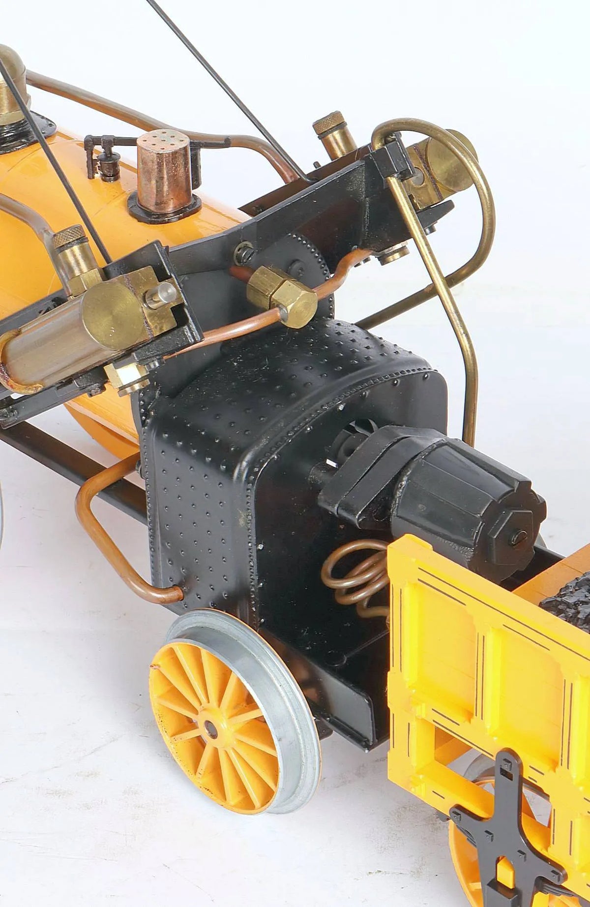 3 1/2 inch gauge Hornby "Rocket" with coach & track