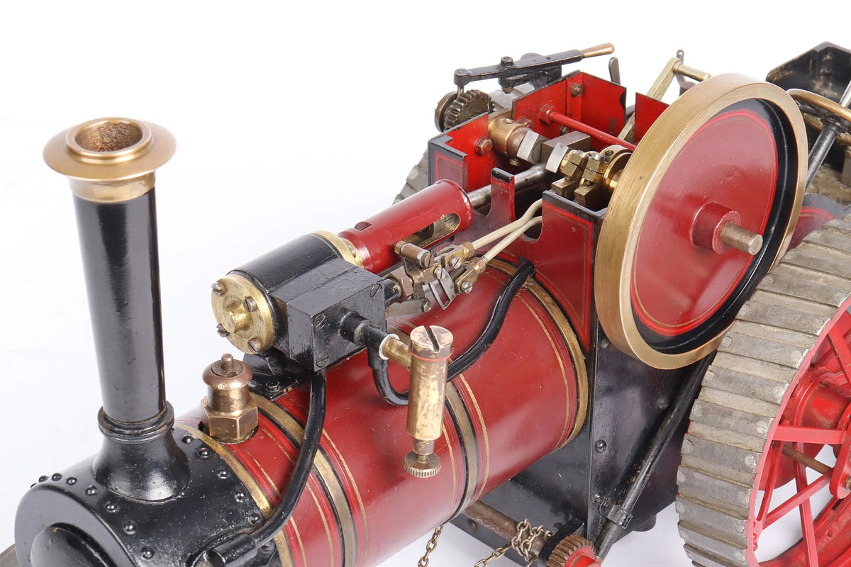 3/4 inch scale Bassett Lowke spirit-fired traction engine