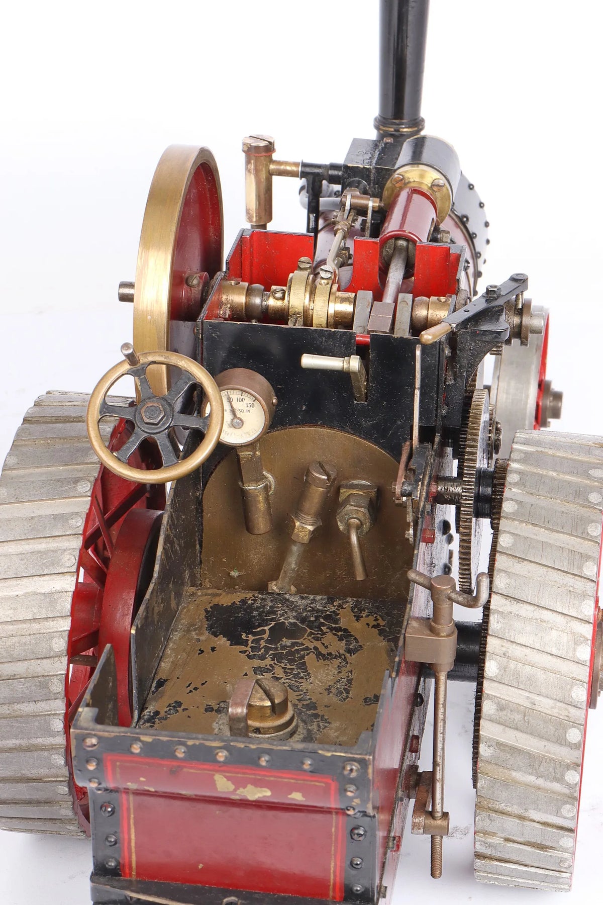3/4 inch scale Bassett Lowke spirit-fired traction engine