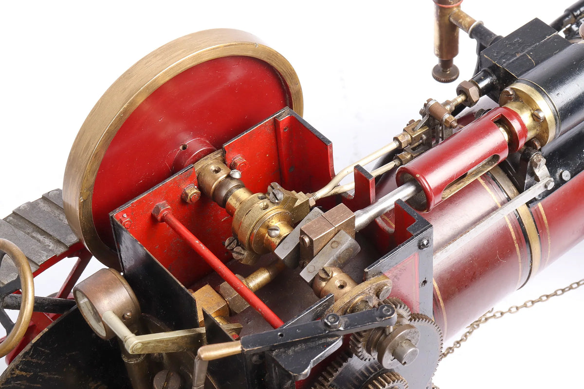 3/4 inch scale Bassett Lowke spirit-fired traction engine
