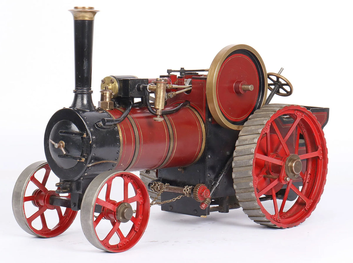 3/4 inch scale Bassett Lowke spirit-fired traction engine