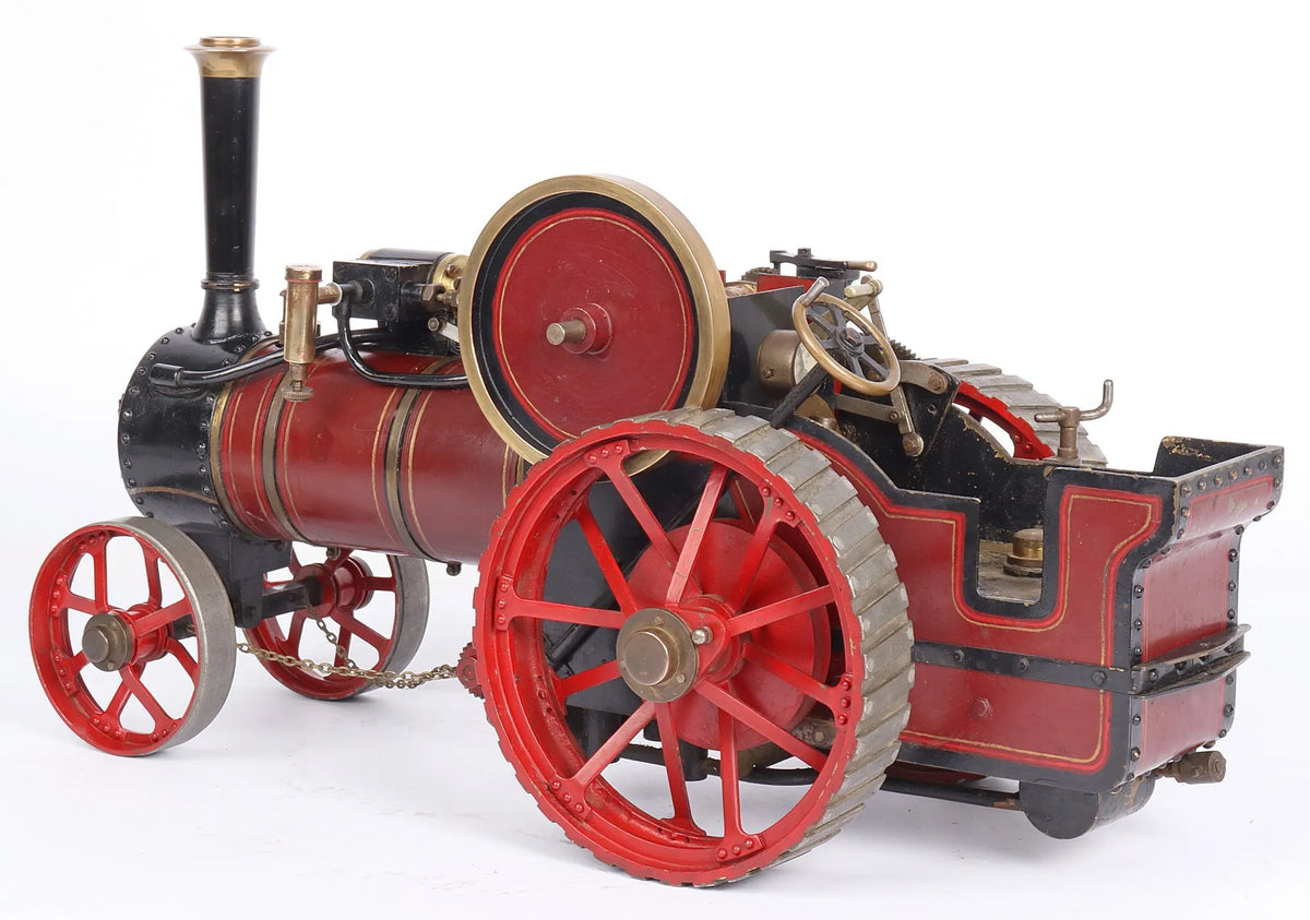 3/4 inch scale Bassett Lowke spirit-fired traction engine