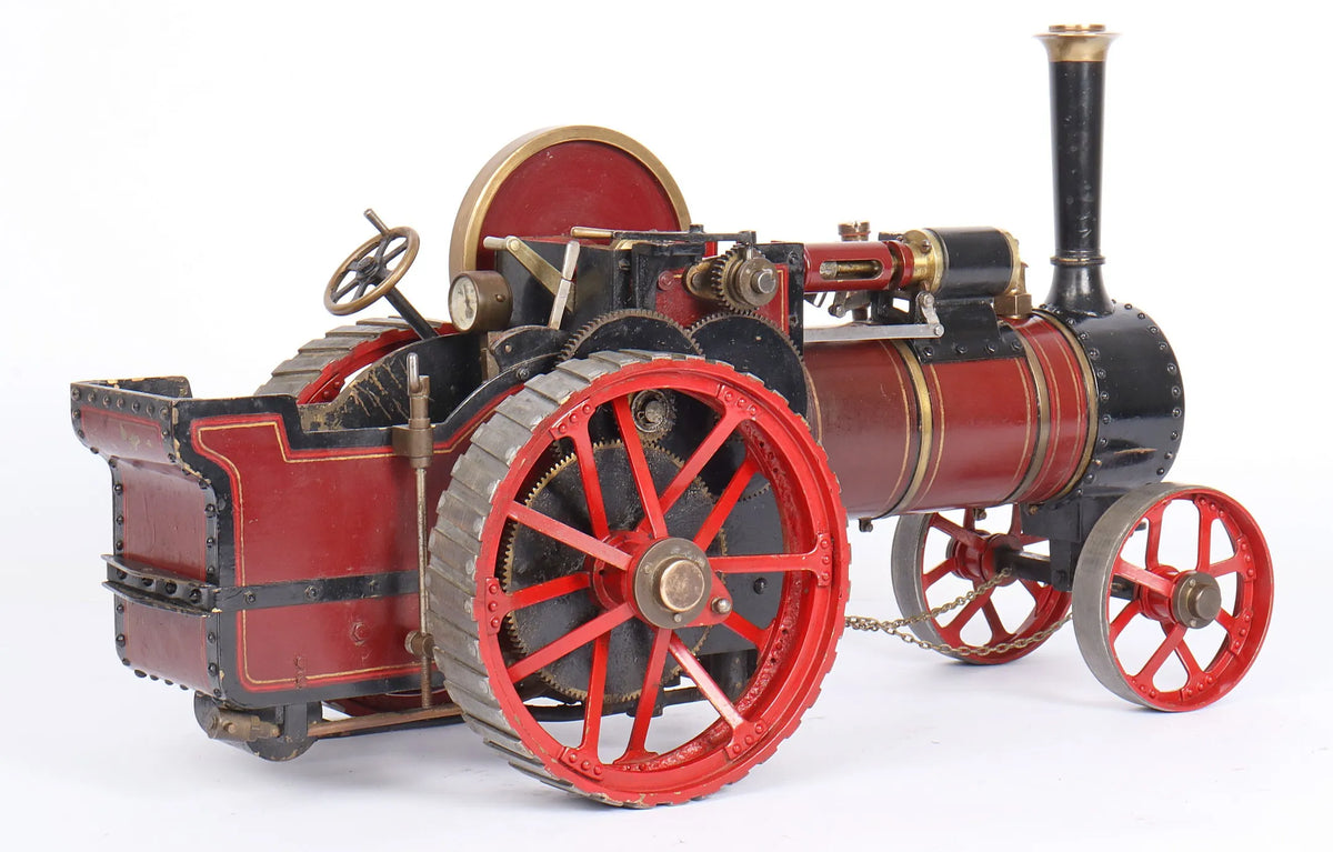3/4 inch scale Bassett Lowke spirit-fired traction engine
