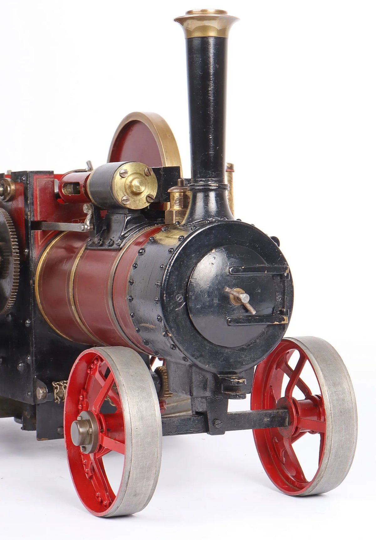 3/4 inch scale Bassett Lowke spirit-fired traction engine