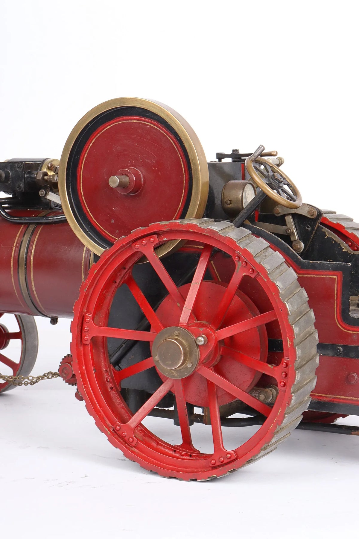 3/4 inch scale Bassett Lowke spirit-fired traction engine