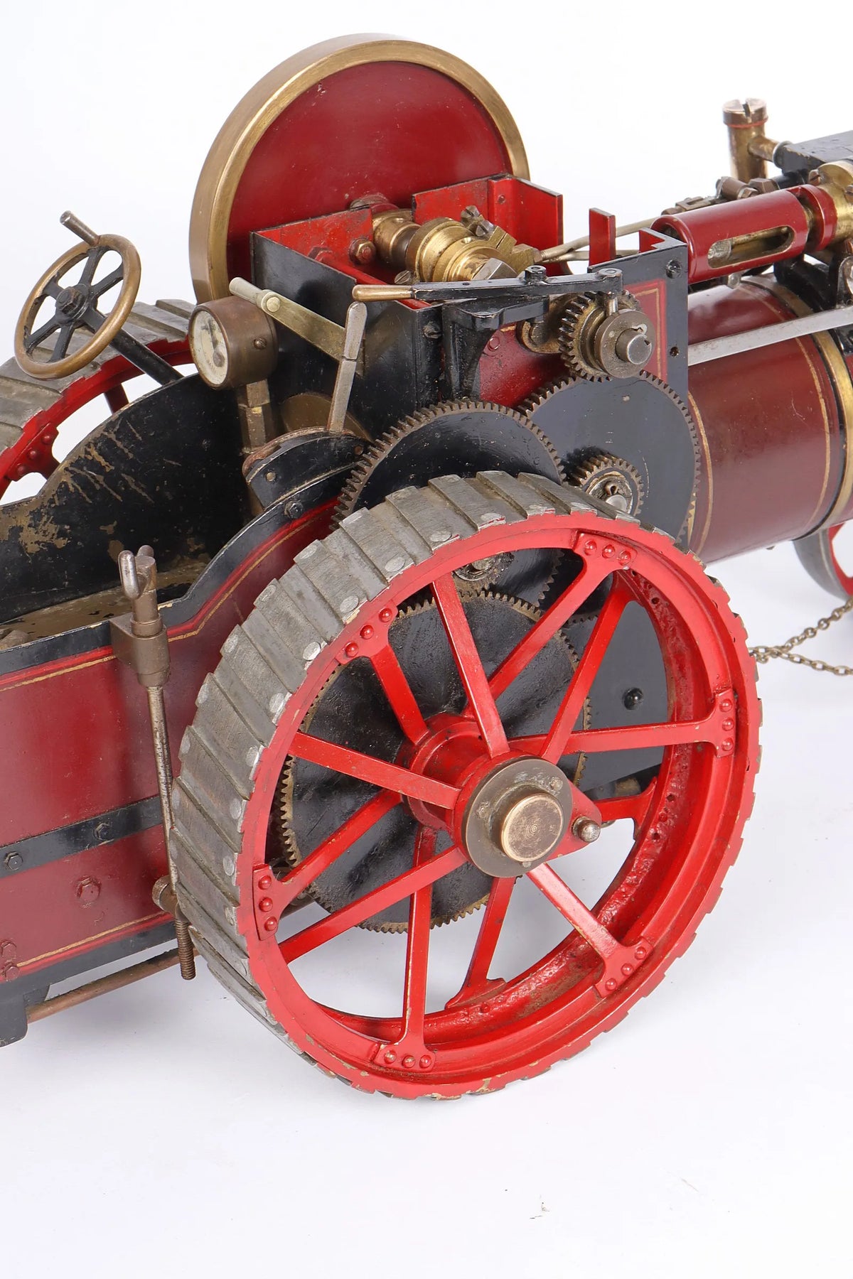 3/4 inch scale Bassett Lowke spirit-fired traction engine