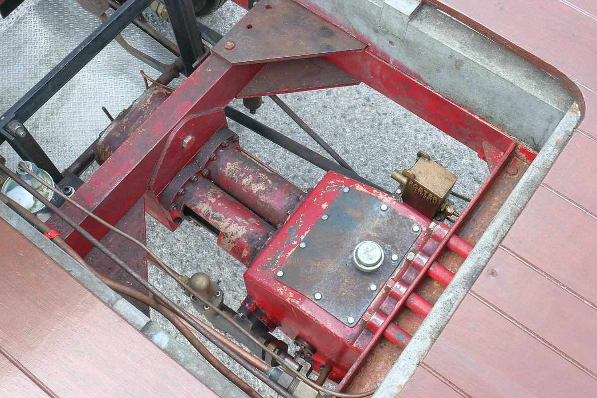 6 inch scale Clayton undertype steam wagon