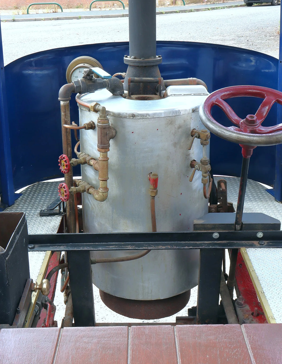 6 inch scale Clayton undertype steam wagon