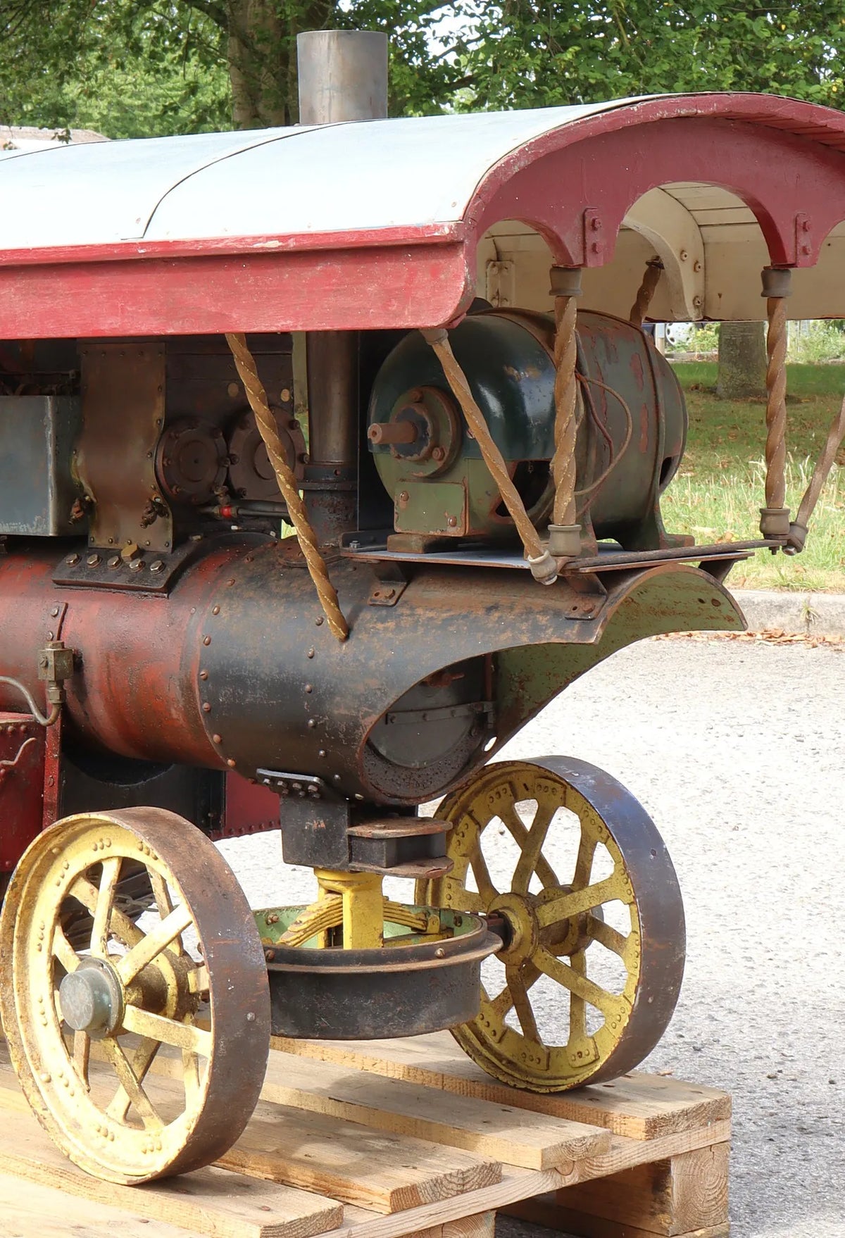 3 inch scale Fowler Showmans engine