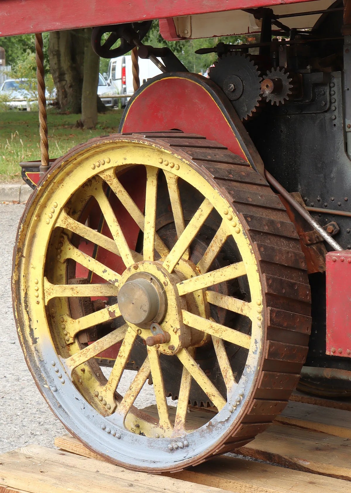 3 inch scale Fowler Showmans engine