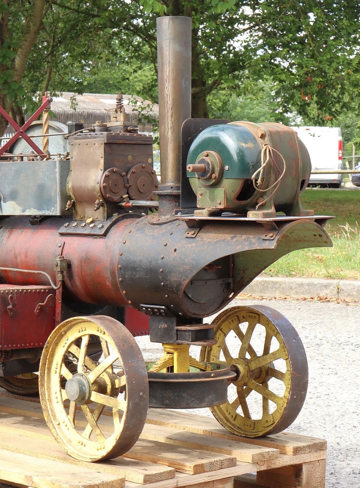 3 inch scale Fowler Showmans engine