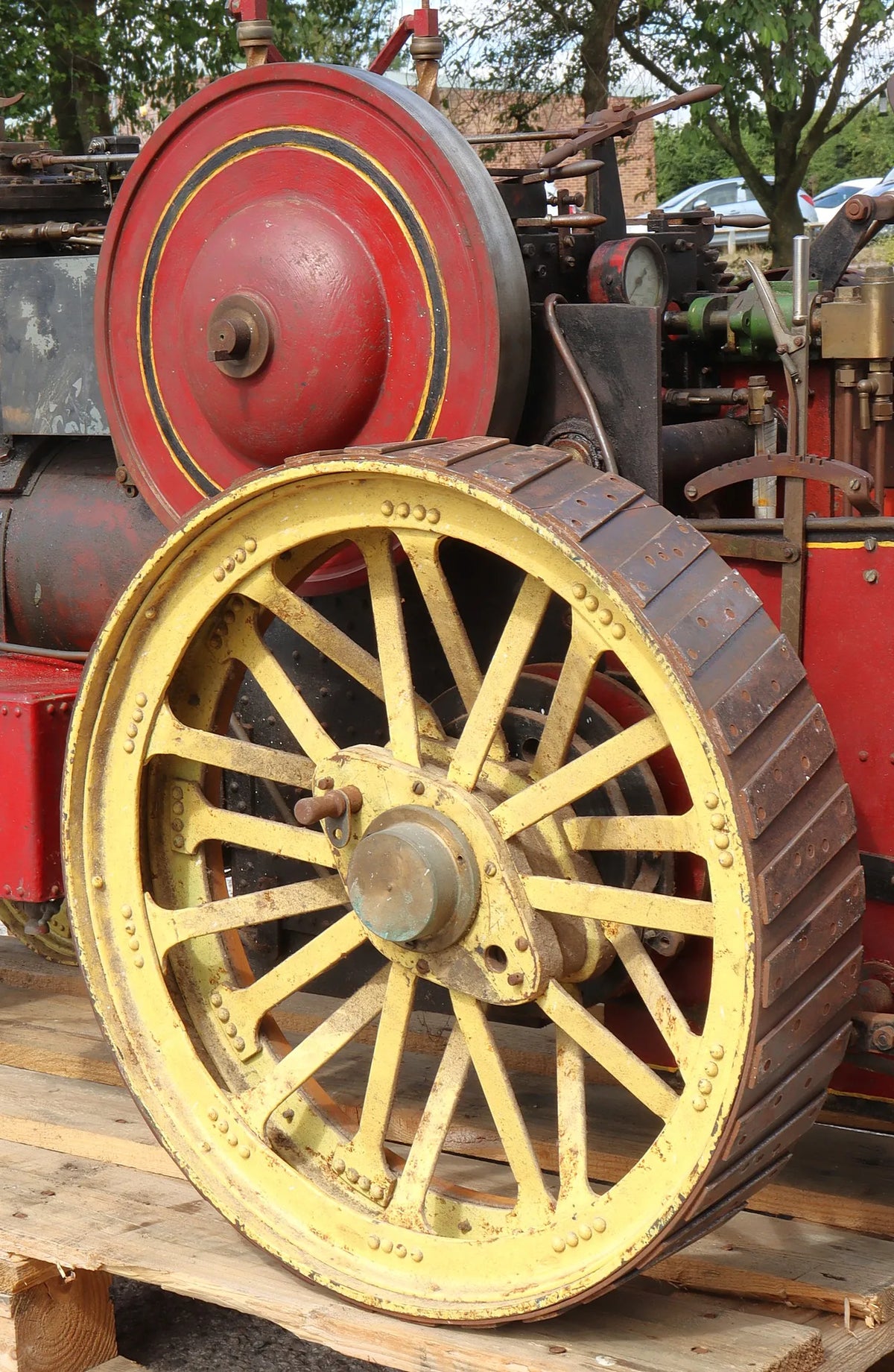 3 inch scale Fowler Showmans engine