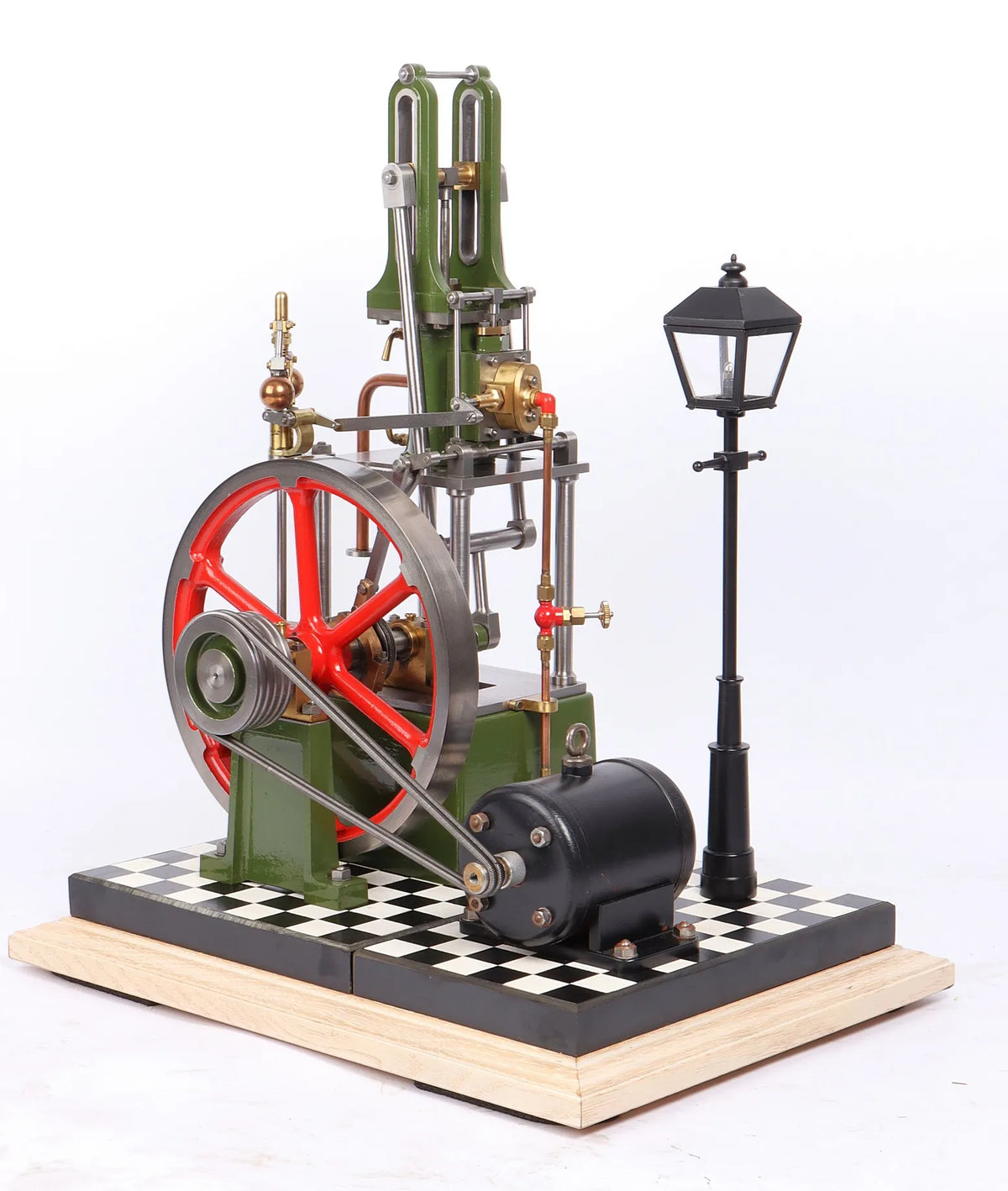 Stuart James Coombes with generator