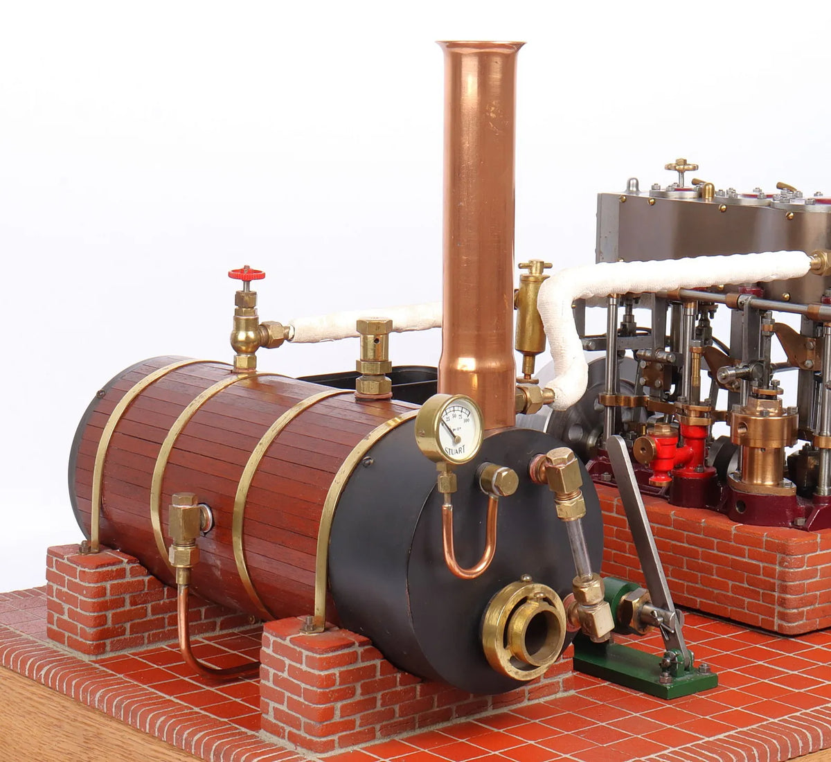 Stuart triple-expansion steam plant