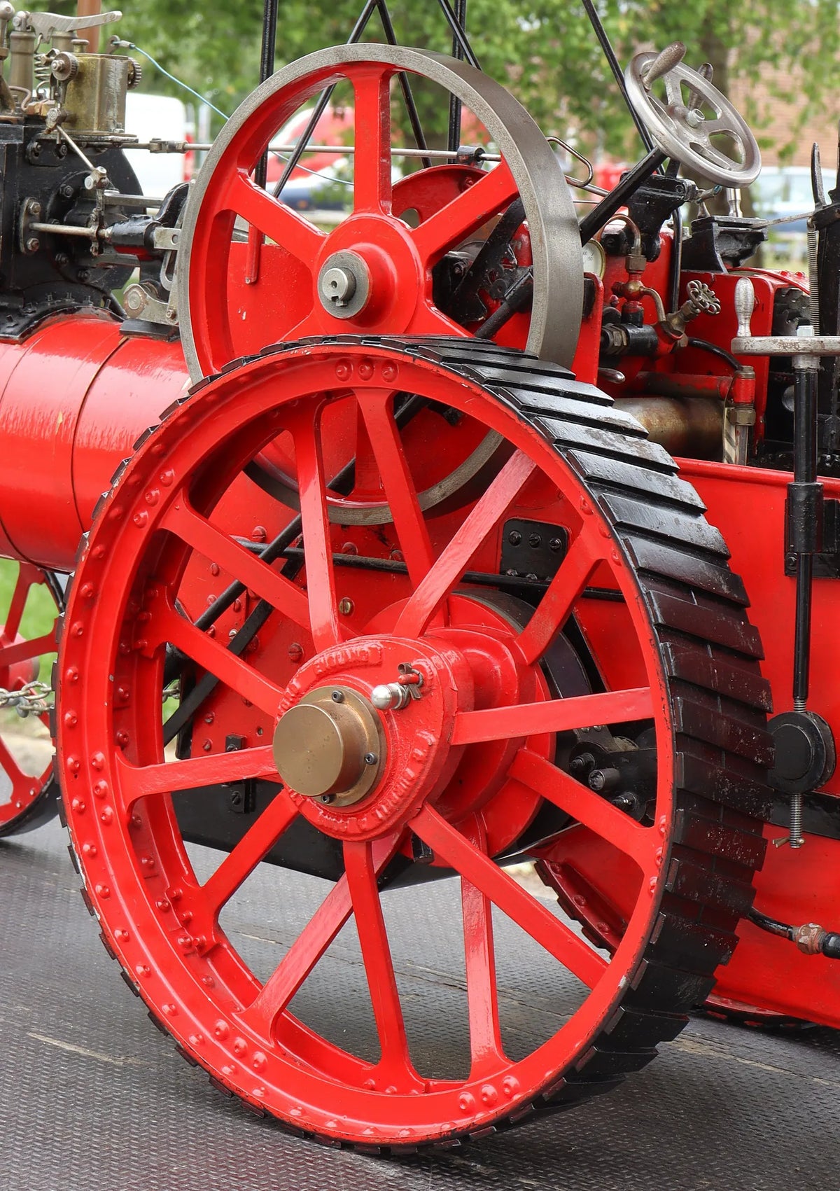 2 inch scale Burrell Gold Medal tractor