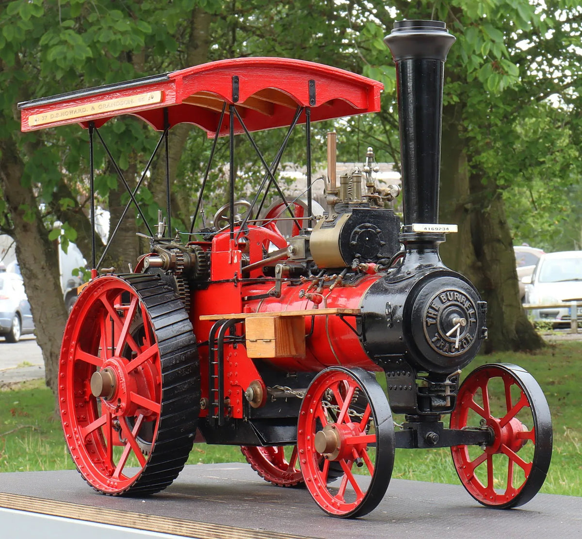 2 inch scale Burrell Gold Medal tractor
