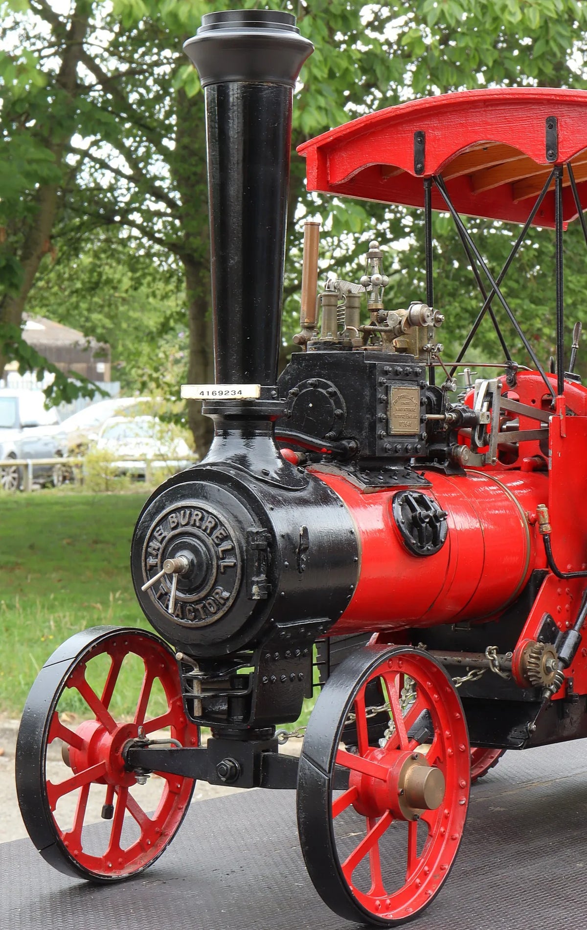 2 inch scale Burrell Gold Medal tractor