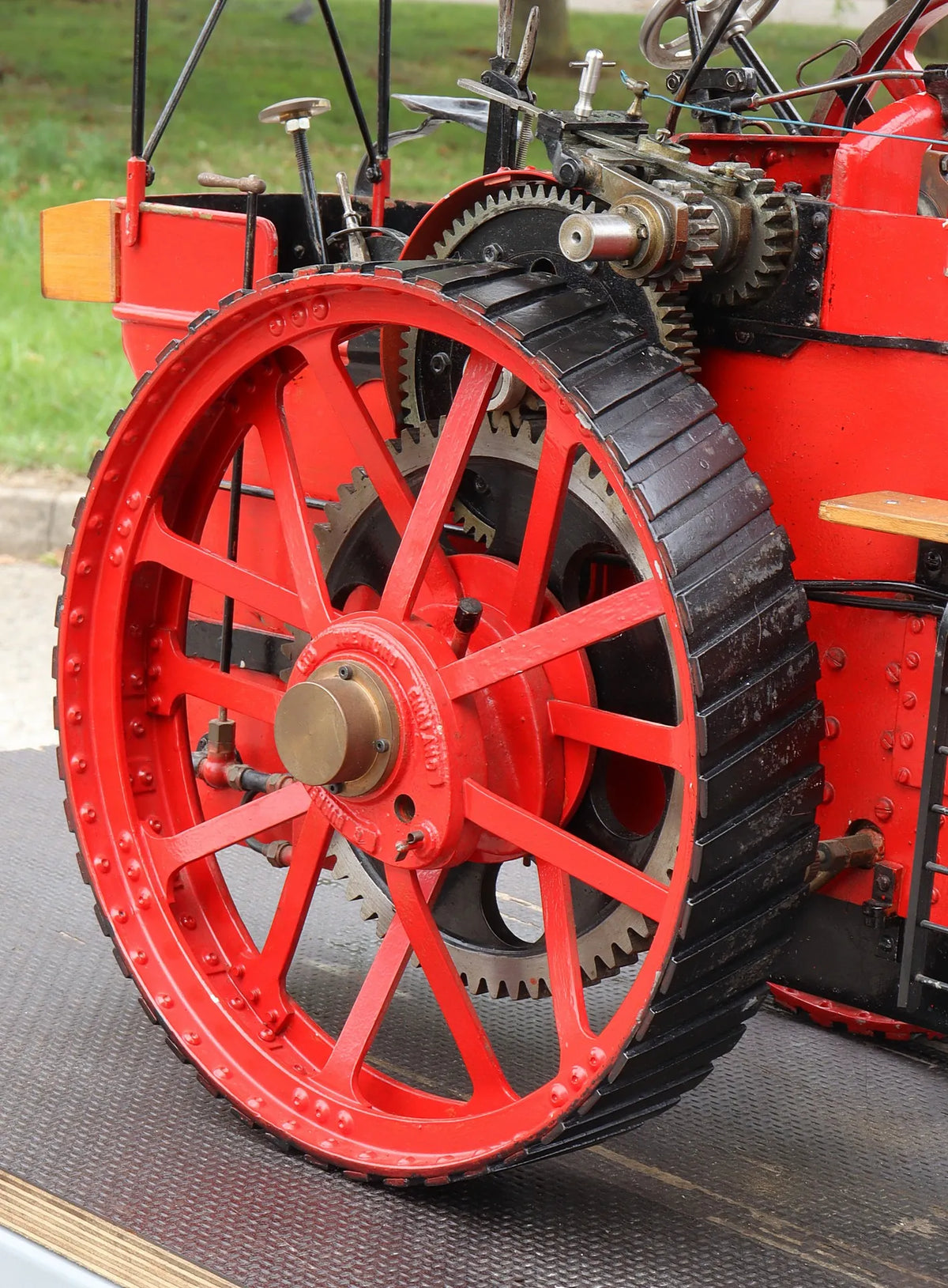 2 inch scale Burrell Gold Medal tractor