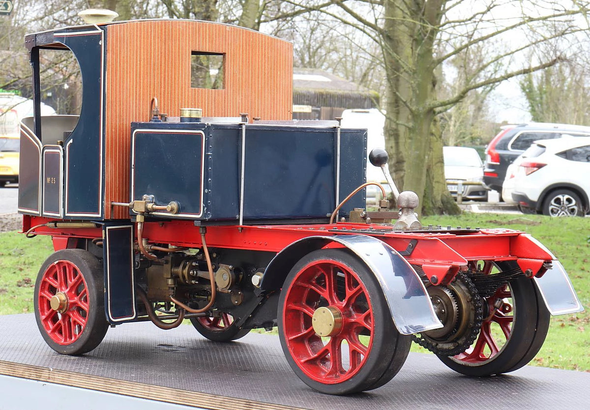 2 inch scale Clayton steam lorry