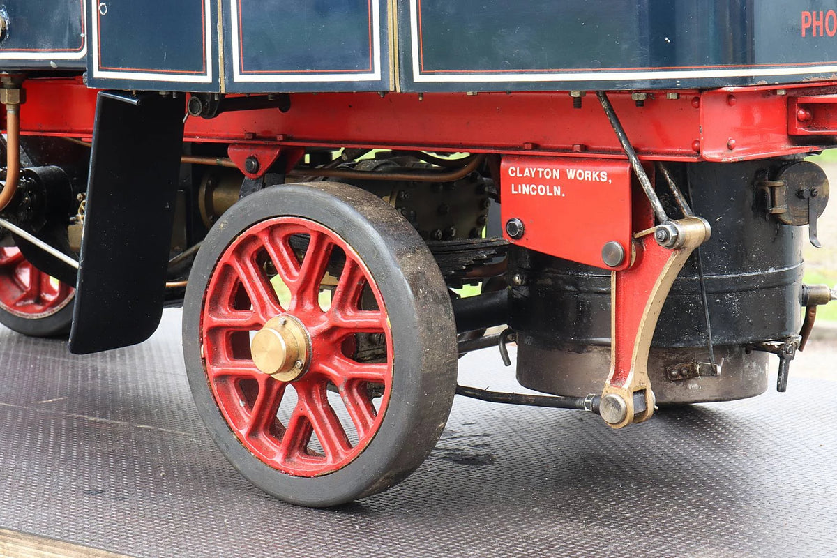 2 inch scale Clayton steam lorry