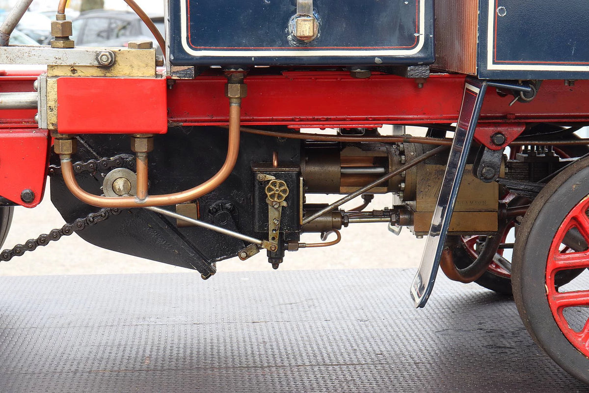 2 inch scale Clayton steam lorry
