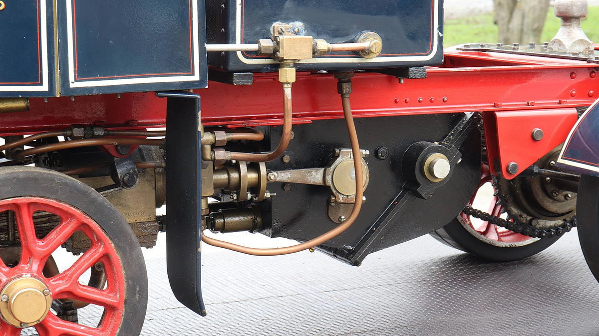 2 inch scale Clayton steam lorry