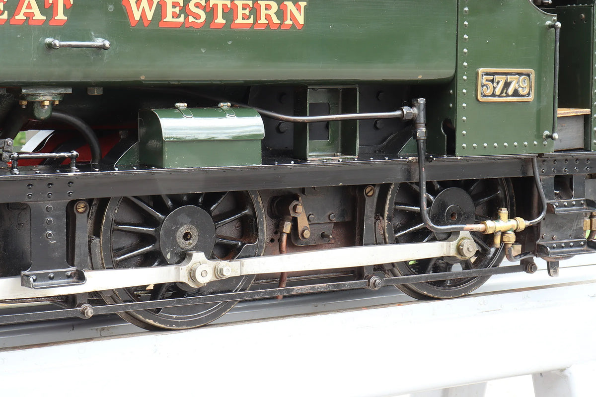 5 inch gauge GWR Pannier Tank Class 57XX 0-6-0