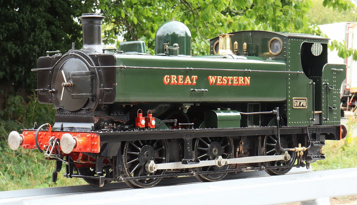 5 inch gauge GWR Pannier Tank Class 57XX 0-6-0