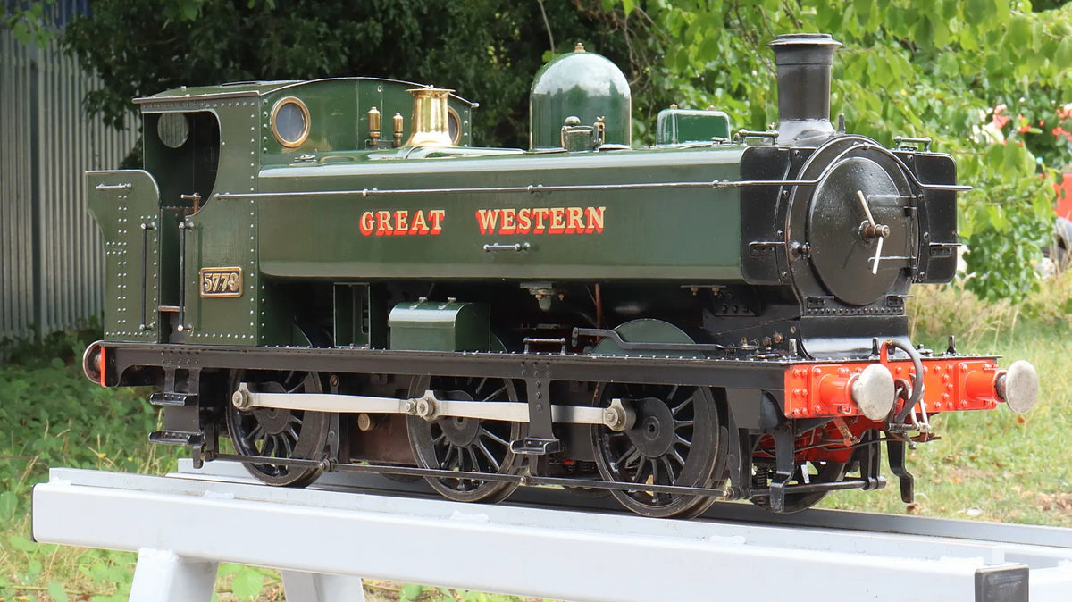 5 inch gauge GWR Pannier Tank Class 57XX 0-6-0