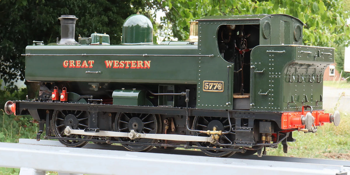 5 inch gauge GWR Pannier Tank Class 57XX 0-6-0